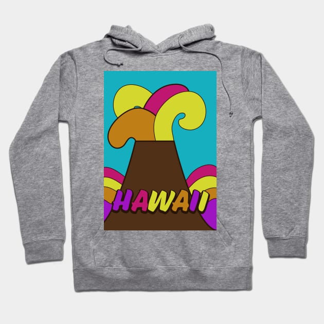 Hawaii Volcano Hoodie by nickemporium1